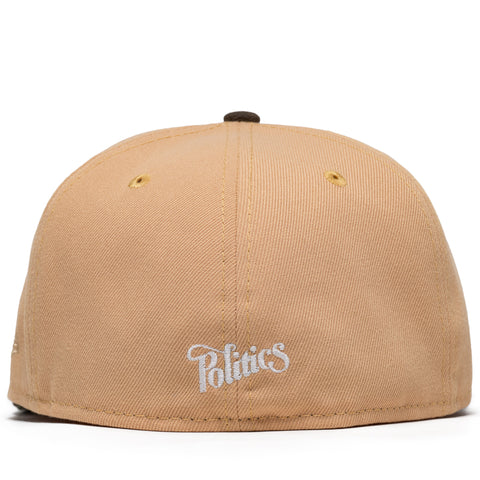 Politics x New Era 59FIFTY Fitted - Candied Pecan/Brown