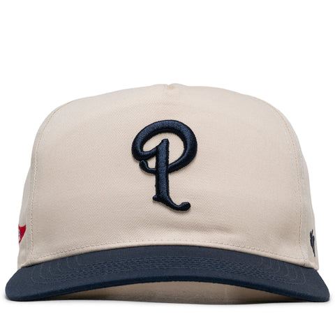 Politics x '47 Pennant Hitch Snapback - Creme/Navy