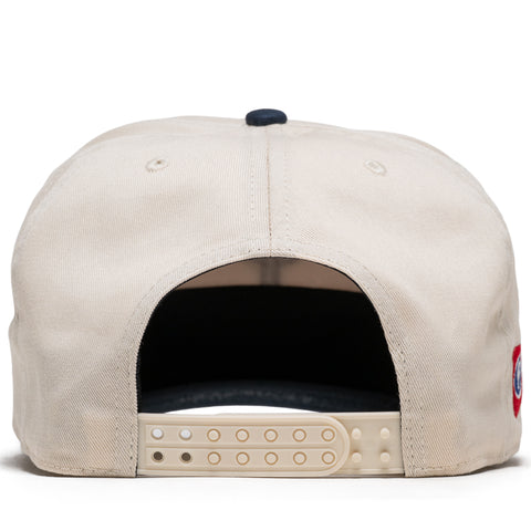 Politics x '47 Pennant Hitch Snapback - Creme/Navy