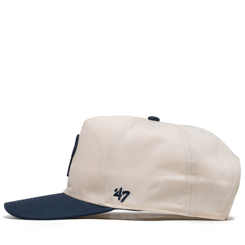Politics x '47 Pennant Hitch Snapback - Creme/Navy