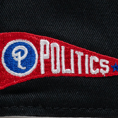 Politics x '47 Pennant Hitch Snapback - Black