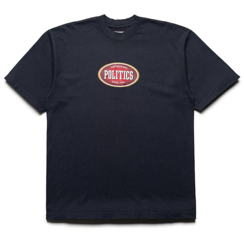 Politics Rello Tee - Dolphin Blue