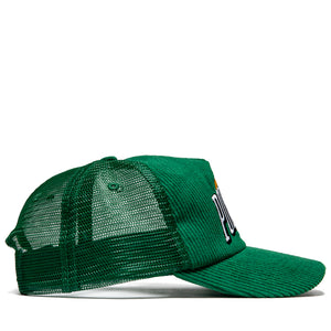 Politics Rise Corduroy Trucker Hat - Green