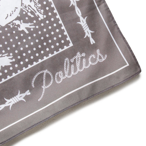 Politics Roadkill Bandana - Grey