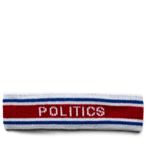 Politics Headband - Blue/Red