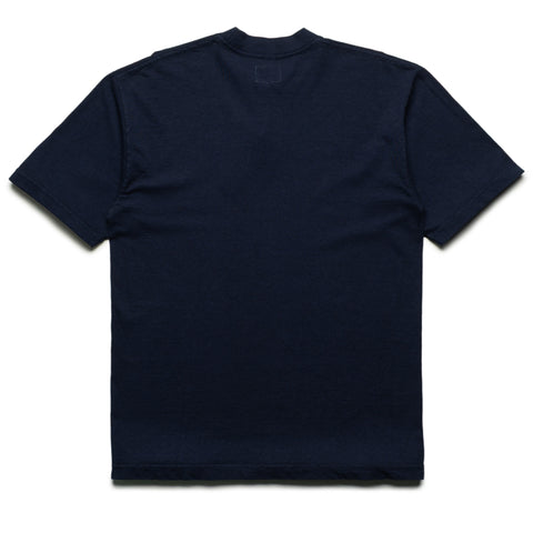 Politics Core Script Tee - Navy