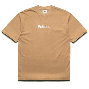 Politics Serif Logo Tee - Mushroom