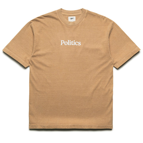 Politics Serif Logo Tee - Mushroom