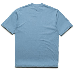 Politics Serif Logo Tee - Clear Blue