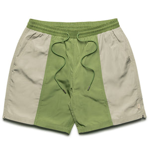 Politics Split Shorts - Olive