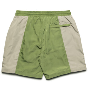 Politics Split Shorts - Olive