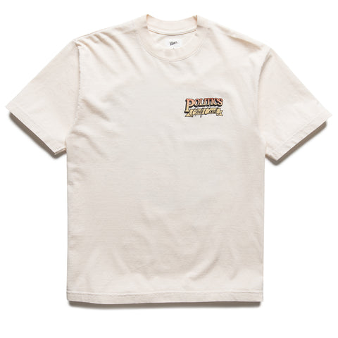 Politics Tackle Tee - Creme