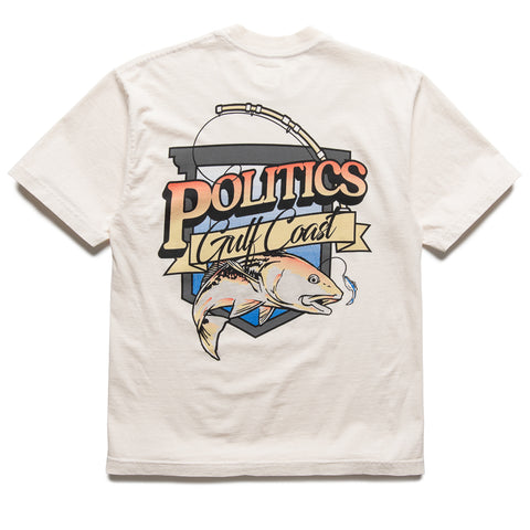 Politics Tackle Tee - Creme