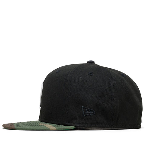 Politics x New Era 59FIFTY Fitted - Black/Woodland