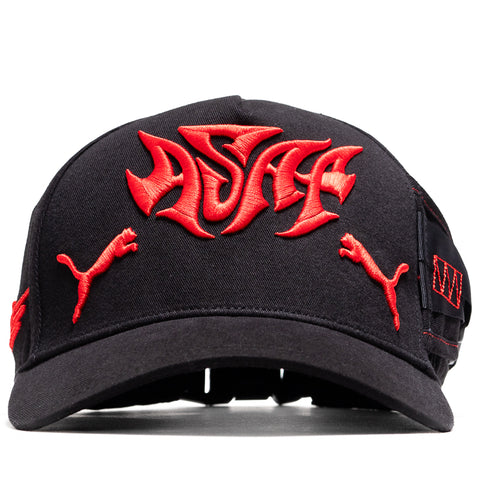 A$AP Rocky x Puma Seatbelt Cap - Black/Fierce Red