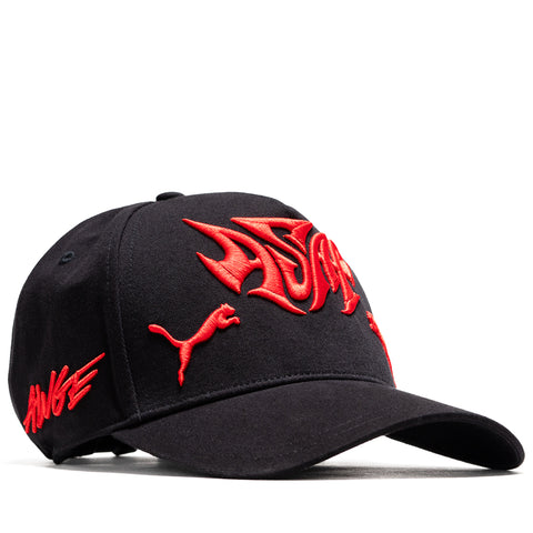 A$AP Rocky x Puma Seatbelt Cap - Black/Fierce Red