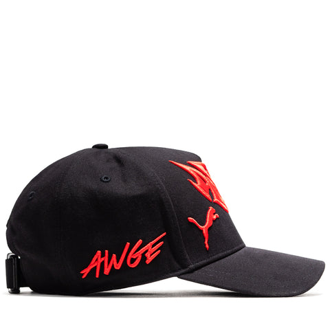 A$AP Rocky x Puma Seatbelt Cap - Black/Fierce Red