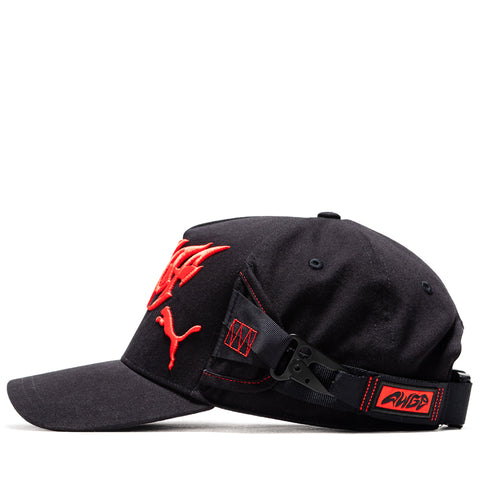 A$AP Rocky x Puma Seatbelt Cap - Black/Fierce Red