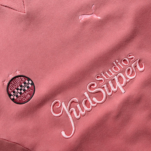 KidSuper x Puma Crewneck - Dark Crimson