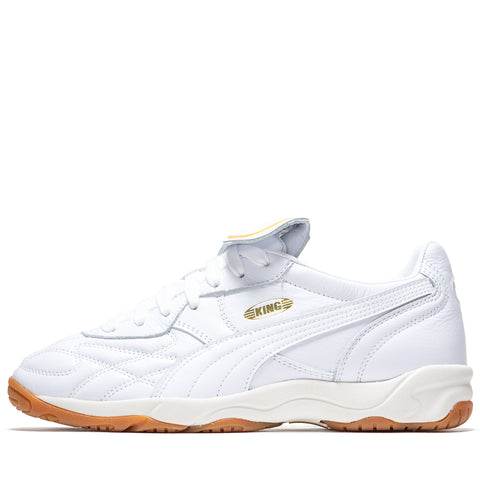 Puma King Indoor - White/Frosted Ivory