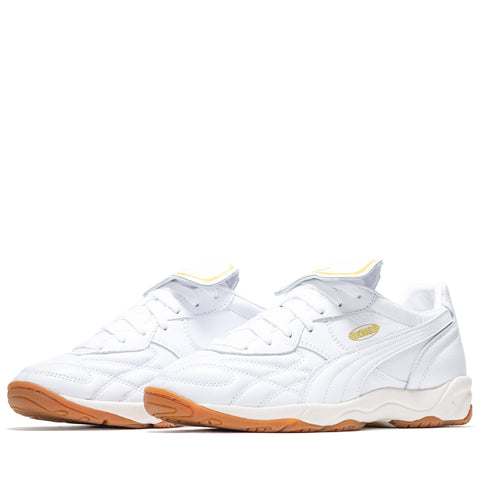 Puma King Indoor - White/Frosted Ivory