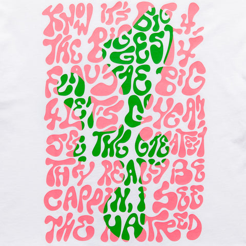 Flau'jae x Puma Oversized Graphic Tee - White