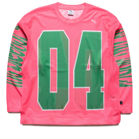 Women's Flau'jae x Puma Oversized L/S Jersey - Pure Pink