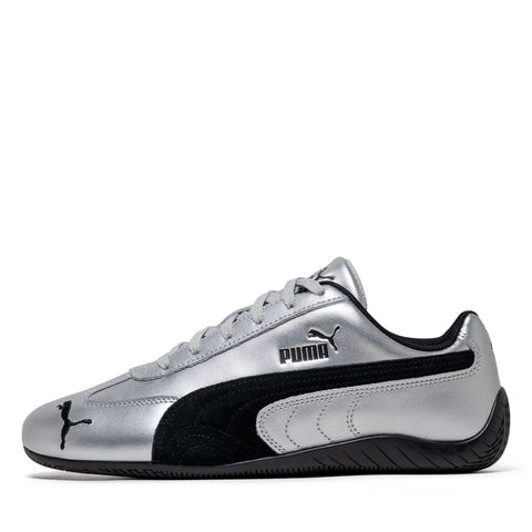 Women's Puma Speedcat Metallic - Silver/Black