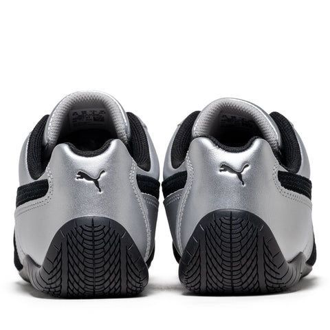 Women's Puma Speedcat Metallic - Silver/Black