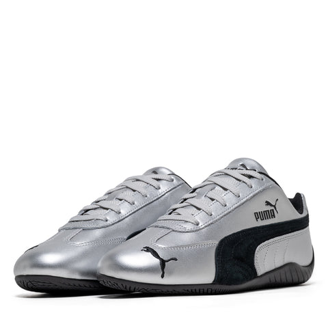 Women's Puma Speedcat Metallic - Silver/Black