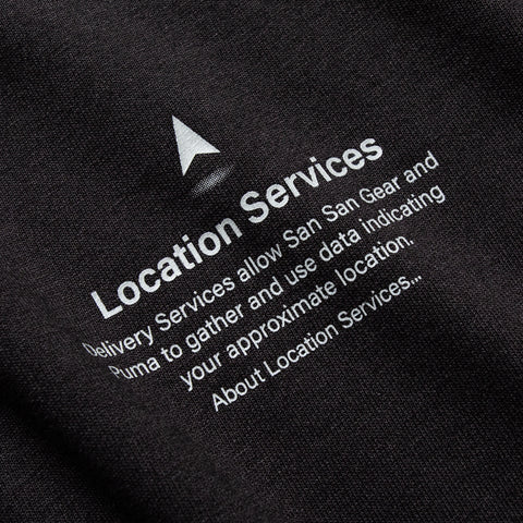 San San Gear x Puma Graphic Tee - Black