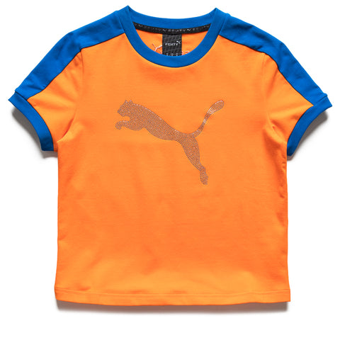 Women's Fenty x Puma T7 Slim Tee - Rickie Orange