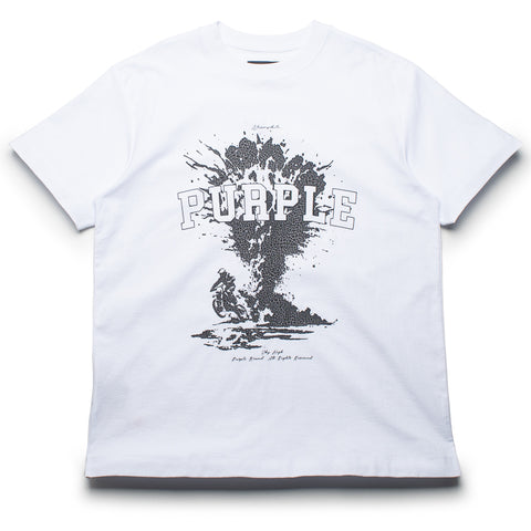 Purple Brand Sky High Tee - White