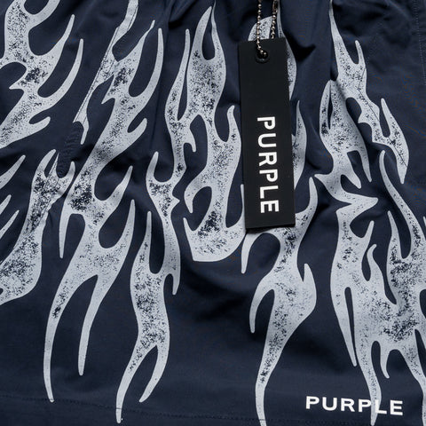 Purple Brand All Around Shorts - Navy