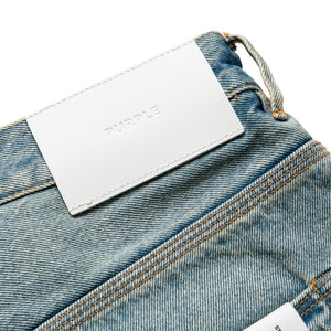 Purple Brand Antique Tinted Denim Shorts - Light Indigo