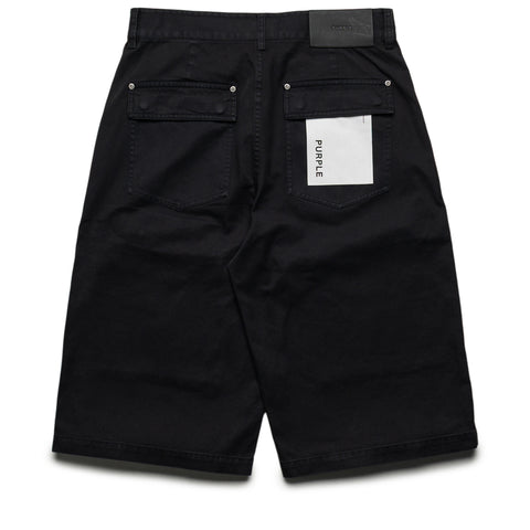 Purple Brand Big Cargo Shorts - Black