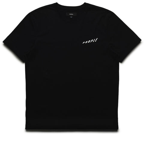 Purple Brand Clean Jersey Tee - Black