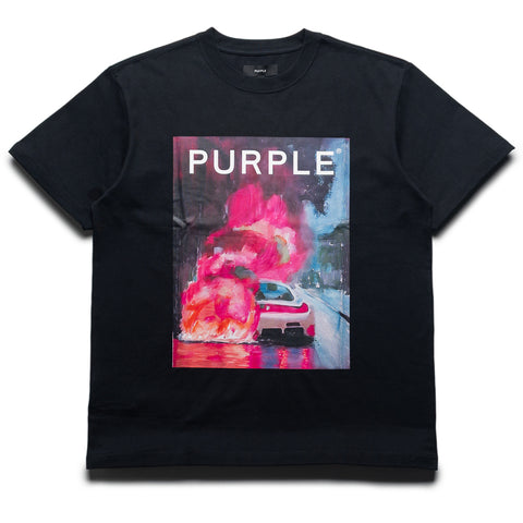 Purple Brand Carefree Tee - Black