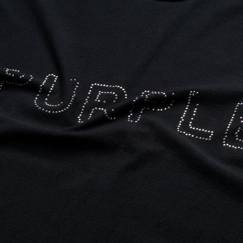 Purple Brand Studded Tee - Black