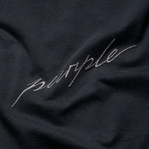 Purple Brand Signature Tee - Black
