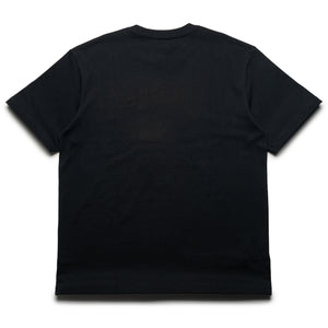 Purple Brand Split Wordmark Tee - Black