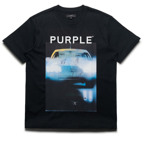 Purple Brand Headlights Tee - Black