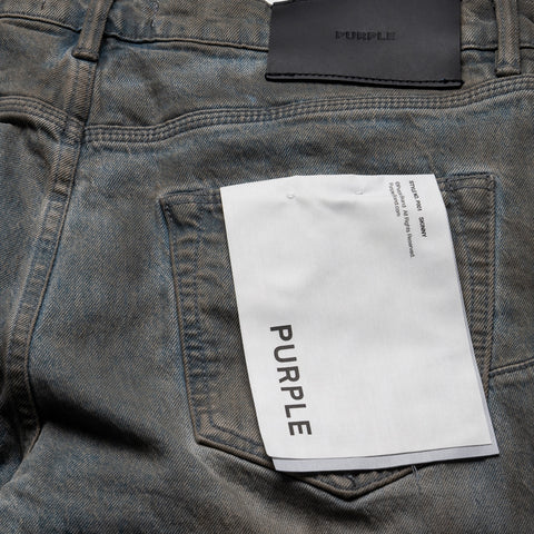 Purple Brand Low Rise Skinny Leg Monterrico Mud Jean - Gray
