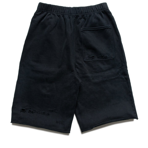 Purple Brand Midweight Relaxed Shorts - Black