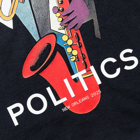 Purple Brand x Politics Essence Fest Tee - Black