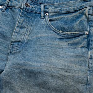 Purple Brand Low Rise Skinny Leg Rhone Fade Jean - Light Indigo