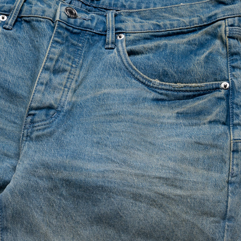 Purple Brand Low Rise Skinny Leg Rhone Fade Jean - Light Indigo