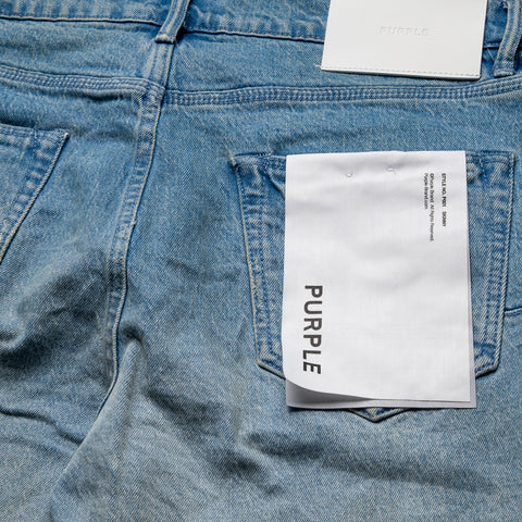 Purple Brand Low Rise Skinny Leg Rhone Fade Jean - Light Indigo