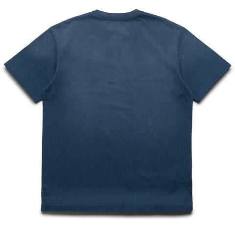 Purple Brand Slanted Script Tee - Blue