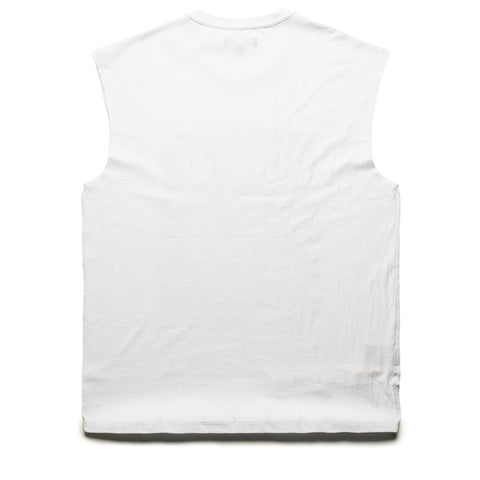 Purple Brand Noise Tank Top - White
